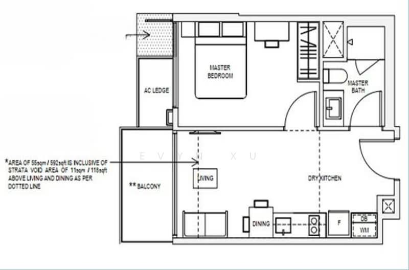 The Verandah Residences, 227 Pasir Panjang Road, 1 Bedroom, 592 sqft, Condominium For Rent, by Evyn Xu, 500135378 - PropertyGuru.com.sg