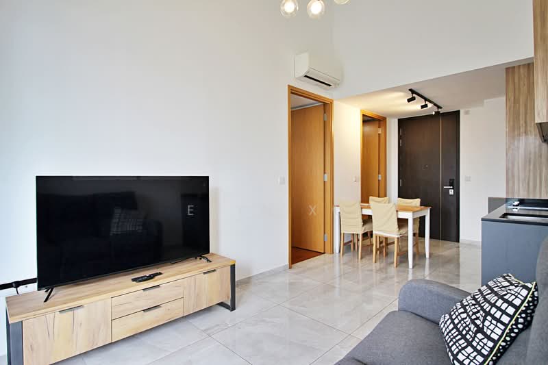The Verandah Residences, 227 Pasir Panjang Road, 1 Bedroom, 592 sqft, Condominium For Rent, by Evyn Xu, 500135378 - Living Room - PropertyGuru.com.sg