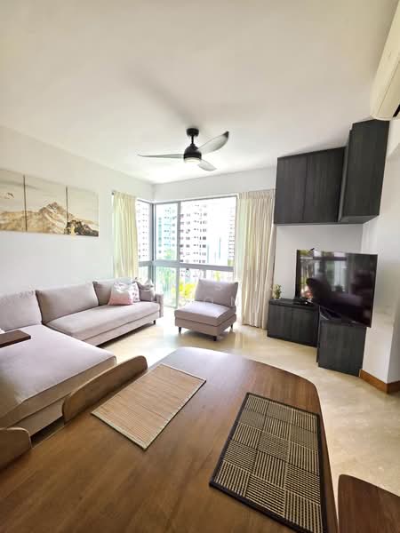 Tanamera Crest, 6 Pari Dedap Walk, 3 Bedrooms, 1,163 sqft, Condominium For Sale, by Gan Sok Hoon, 500135382 - Bright & Breezy Living Room - PropertyGuru.com.sg