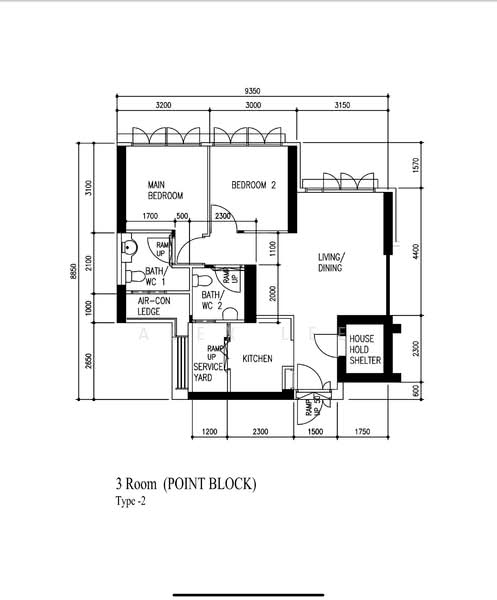 113D McNair Towers, 113D Mcnair Road, 2 Bedrooms, 732 sqft, HDB Flat For Sale, by Alex Lee, 500135413 - PropertyGuru.com.sg