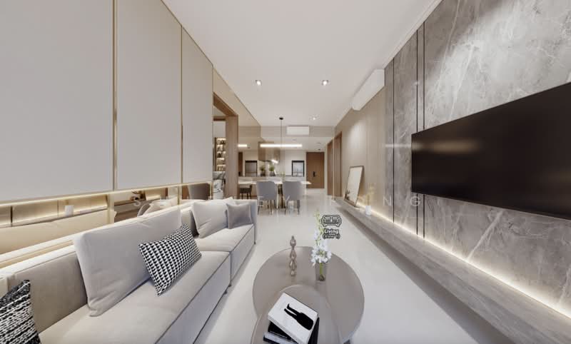 Lentor Hills Residences, Lentor Hills Road (Parcel A), Ang Mo Kio, 2 Bedrooms, 775 sqft, Apartment For Sale, by Shirley Fong, 500135415 - Living Room - PropertyGuru.com.sg