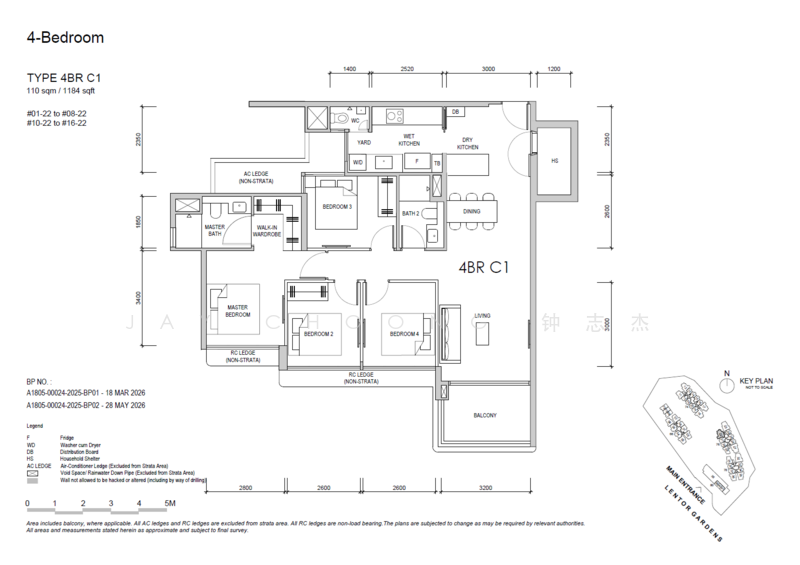 Lentor Gardens Residences, 68 Lentor Gardens, 4 Bedrooms, 1,184 sqft, Condominium For Sale, by Jay Choong 钟志杰, 500135421 - PropertyGuru.com.sg