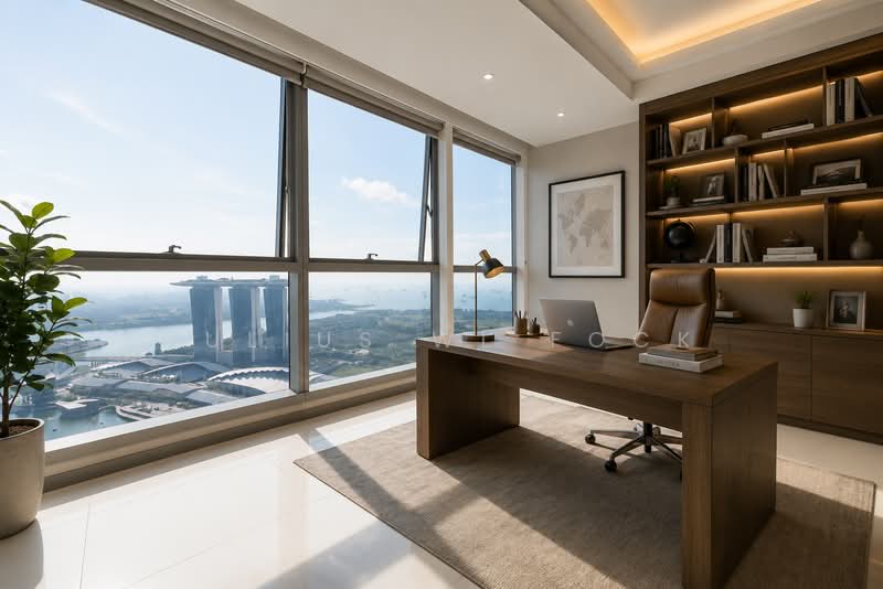 The Sail @ Marina Bay, 6 Marina Boulevard, 4 Bedrooms, 2,200 sqft, Condominium For Rent, by Julius WL Fock, 500135468 - Study - PropertyGuru.com.sg