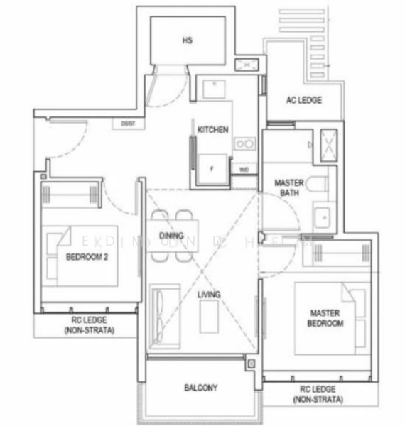 Bartley Vue, 8 Jalan Bunga Rampai, 2 Bedrooms, 657 sqft, Condominium For Sale, by Edmund Lim, 500135568 - PropertyGuru.com.sg