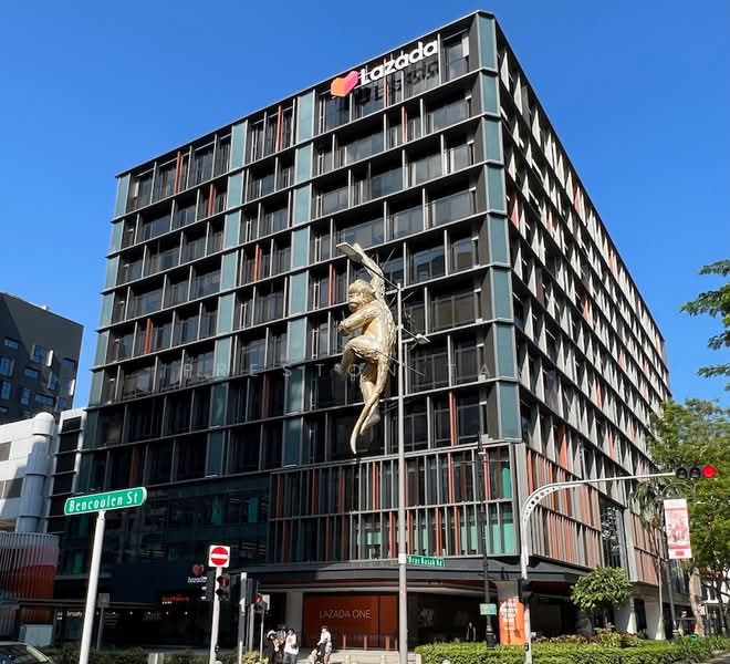 Lazada One, 51 Bras Basah Road, 1,830 sqft, Office For Rent, by Preston Tan, 500135576 - Exterior - CommercialGuru.com.sg
