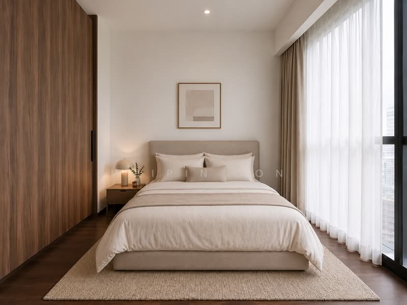 Lentor Modern, 5 Lentor Central, 2 Bedrooms, 678 sqft, Condominium For Sale, by WeiPin Oon, 500135587 - Bedroom - PropertyGuru.com.sg
