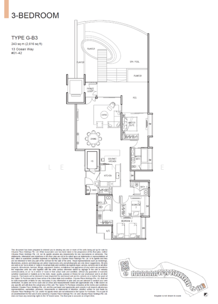 The Residences at W Sentosa Cove, 1 Ocean Way, 3 Bedrooms, 1,658 sqft, Condominium For Sale, by Le Van Lee, 500135730 - PropertyGuru.com.sg