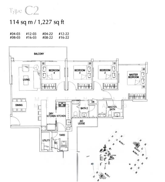 FLO Residence, Punggol Field Walk, 4 Bedrooms, 1,227 sqft, Condominium For Sale, by Melvin Tan Meng Liang, 500135741 - PropertyGuru.com.sg