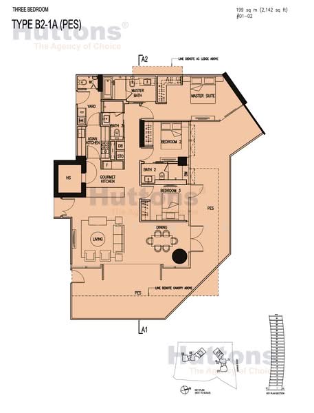 Gramercy Park, 57 Grange Road, 3 Bedrooms, 2,142 sqft, Condominium For Sale, by Lester Er, 500135746 - PropertyGuru.com.sg