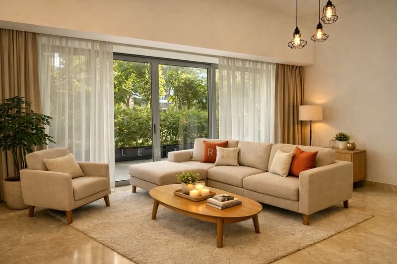 Gramercy Park, 57 Grange Road, 3 Bedrooms, 2,142 sqft, Condominium For Sale, by Lester Er, 500135746 - Living Room - PropertyGuru.com.sg