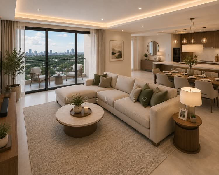 Verde Joo Chiat, 108 Joo Chiat Terrace, 2 Bedrooms, 807 sqft, Apartment For Sale, by Nigel Neo, 500135768 - Living Room - PropertyGuru.com.sg
