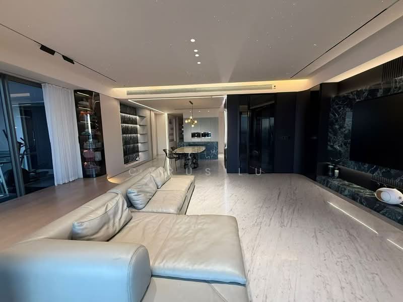 Seascape @ Sentosa Cove, 59 Cove Way, 4 Bedrooms, 2,680 sqft, Apartment For Rent, by Cyrus Lu, 500135773 - Living Room - PropertyGuru.com.sg