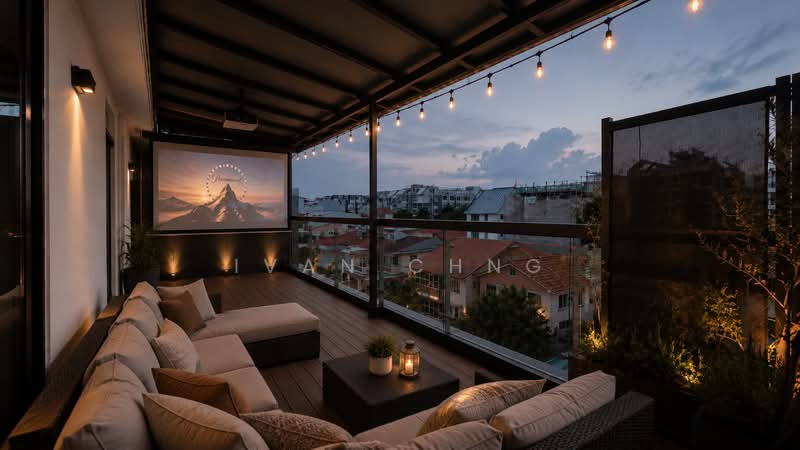 ⭐️⭐️LANDED7772@ Renovated Corner Terrace with Pool D15 Freehold Walk to Joo Chiat and MRT, , 5 Bedrooms, 4,050 sqft, Corner Terrace For Sale, by Ivan Chng, 500135778 - Roof Terrace Reimagined - PropertyGuru.com.sg