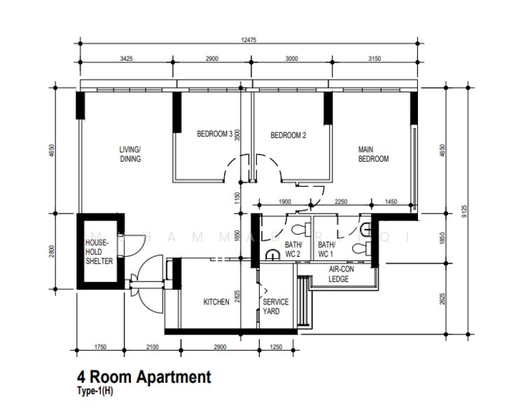 608B Tampines North Drive 1, 608B Tampines North Drive 1, 3 Bedrooms, 1,001 sqft, HDB Flat For Sale, by Muhammad Rifqi, 500135820 - PropertyGuru.com.sg