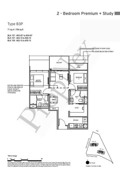 Whistler Grand, 107 West Coast Vale, 2 Bedrooms, 764 sqft, Condominium For Sale, by Keith Lim, 500135836 - PropertyGuru.com.sg