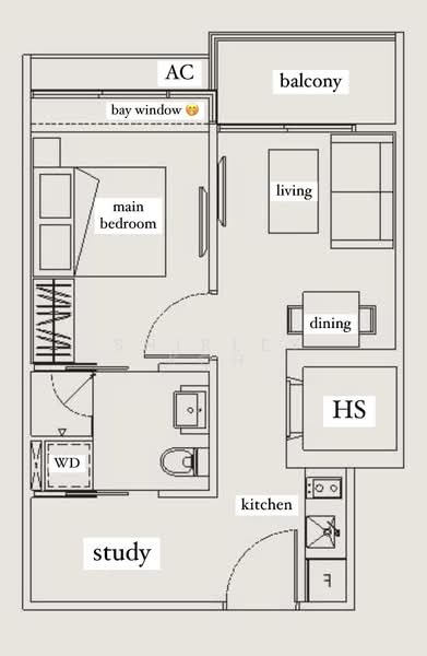 Loft @ Nathan, 31 Nathan Road, 2 Bedrooms, 463 sqft, Condominium For Sale, by Shirley Koh, 500135865 - PropertyGuru.com.sg