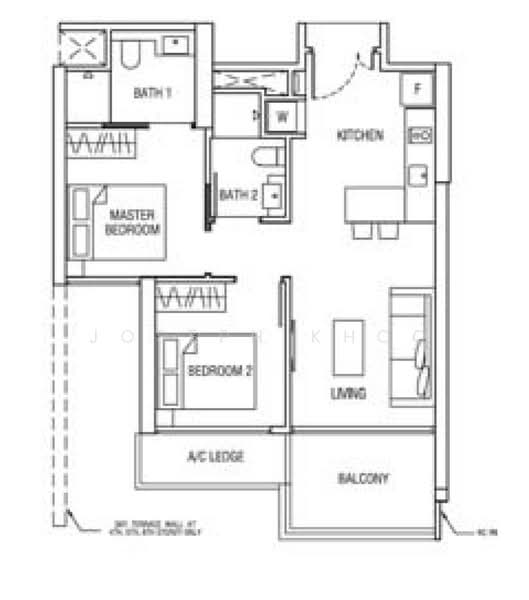 Alex Residences, 28 Alexandra View, 2 Bedrooms, 678 sqft, Apartment For Rent, by Joseph Khoo, 500135866 - PropertyGuru.com.sg