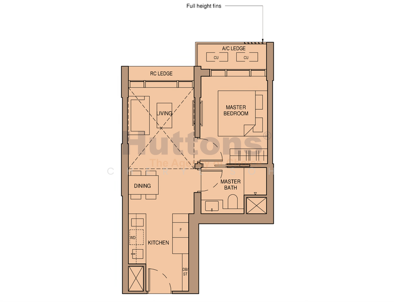 Sceneca Residence, Tanah Merah Kechil Link, 1 Bedroom, 463 sqft, Condominium For Rent, by Cheryl Soh, 500135870 - PropertyGuru.com.sg
