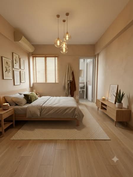 571 Cheng San Court, 571 Ang Mo Kio Avenue 3, 2 Bedrooms, 721 sqft, HDB Flat For Sale, by Jennifer Lee, 500135908 - Artist Impression of MBR (AI Gen) - PropertyGuru.com.sg