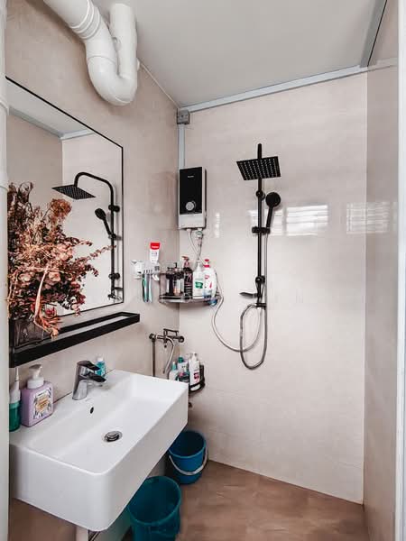 417 Fajar Road, 417 Fajar Road, 3 Bedrooms, 1,119 sqft, HDB Flat For Sale, by Elliot Lin, 500135945 - Bathroom - PropertyGuru.com.sg