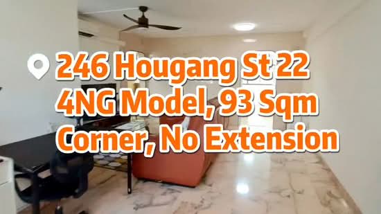 246 Hougang Street 22, 246 Hougang Street 22, 3 Bedrooms, 1,001 sqft, HDB Flat For Sale, by OHMYHOME PTE LTD, 500136022 - PropertyGuru.com.sg