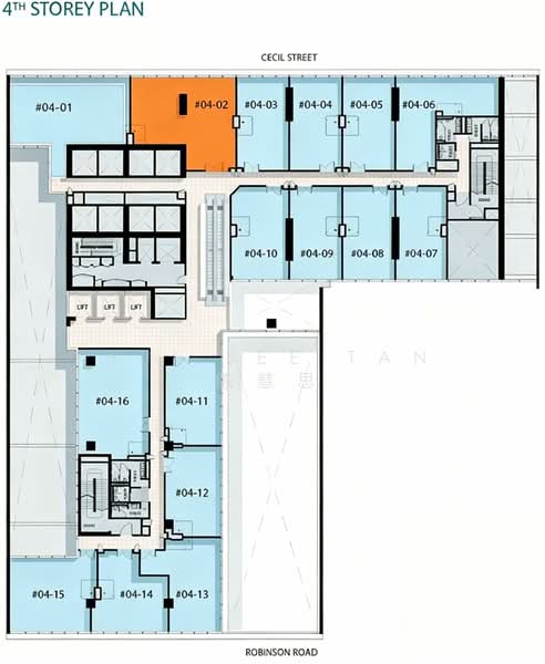 SBF Center, 160 Robinson Road, 1,216 sqft, Medical For Rent, by Hui See Tan 陈慧思, 500136029 - CommercialGuru.com.sg