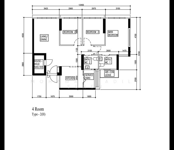 614A Tampines North Drive 1, 614A Tampines North Drive 1, 3 Bedrooms, 1,001 sqft, HDB Flat For Sale, by Mohamad Fadily Senen, 500136058 - PropertyGuru.com.sg