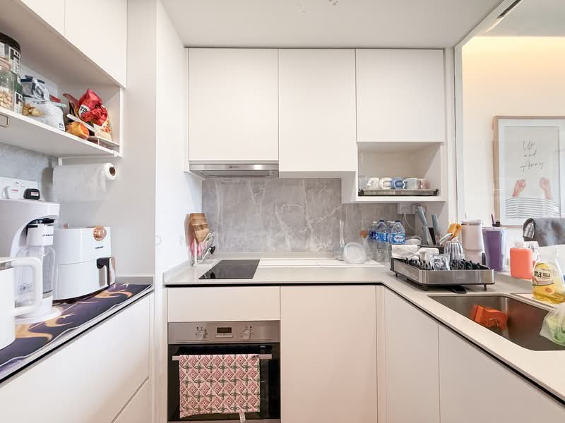 The Garden Residences, 1 Serangoon North View, 2 Bedrooms, 614 sqft, Condominium For Sale, by Jonathan Yeo, 500136071 - Kitchen - PropertyGuru.com.sg