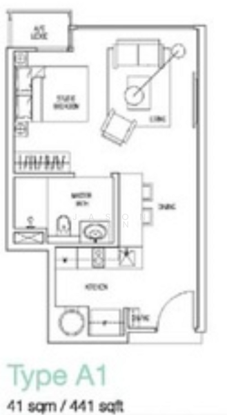 The Nautical, 93 Jalan Sendudok, Studio, 441 sqft, Condominium For Rent, by Jason Fan, 500136088 - PropertyGuru.com.sg