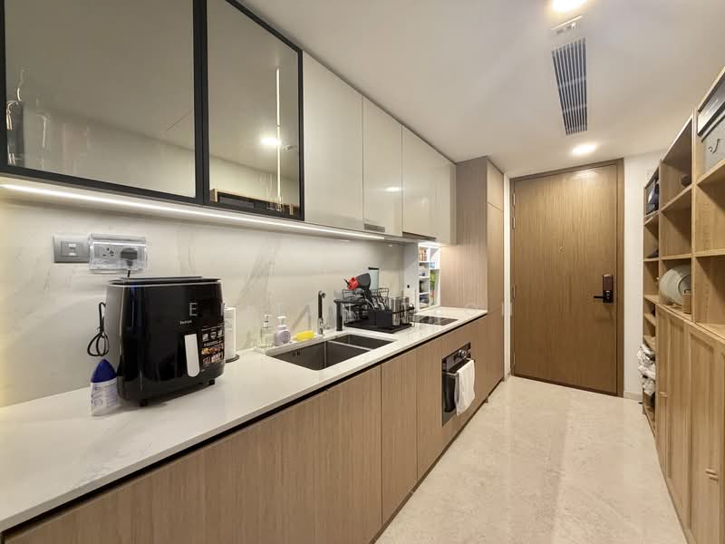The Atelier, 2 Makeway Avenue, 1 Bedroom, 549 sqft, Condominium For Sale, by Eileen Teoh, 500136100 - Kitchen - PropertyGuru.com.sg