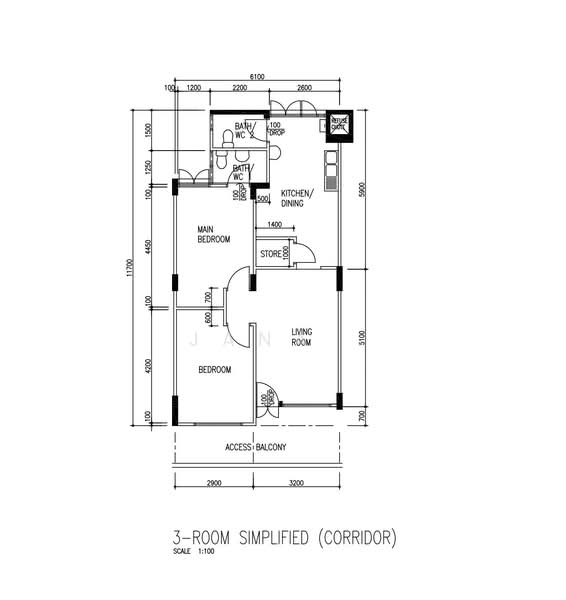 302 Ubi Avenue 1, 302 Ubi Avenue 1, 2 Bedrooms, 688 sqft, HDB Flat For Sale, by Jana ., 500136102 - PropertyGuru.com.sg