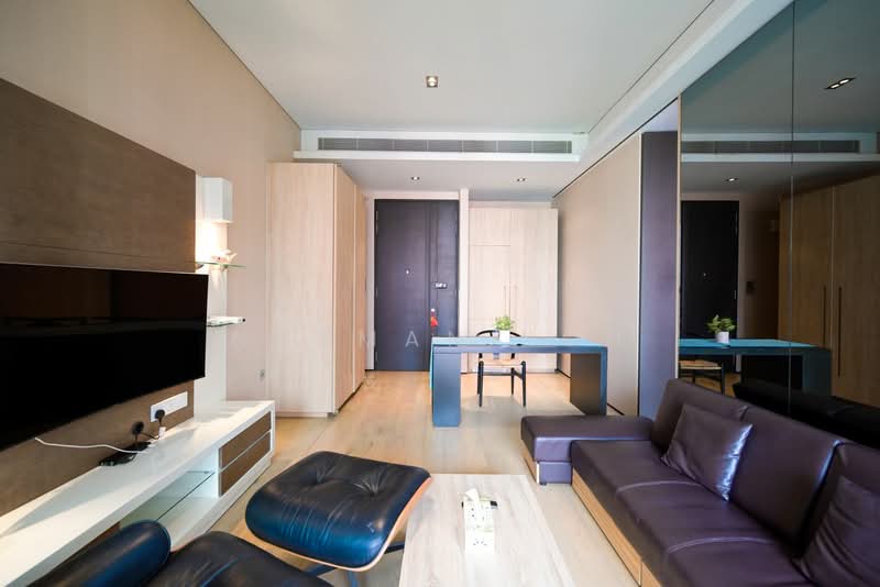 OUE Twin Peaks, 33 Leonie Hill Road, 1 Bedroom, 549 sqft, Condominium For Sale, by Norman Koh, 500136125 - Living Room - PropertyGuru.com.sg