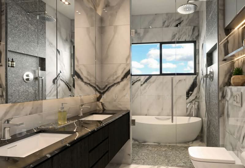 🏡 For Sale | Floasis @ Rosyth Road 🌿 Freehold Semi-D | Land 4,500 sqft | Built-up 9,422 sqft, , 6 Bedrooms, 9,422 sqft, Semi-Detached House For Sale, by Joshua Lim, 500136126 - Bathroom - PropertyGuru.com.sg