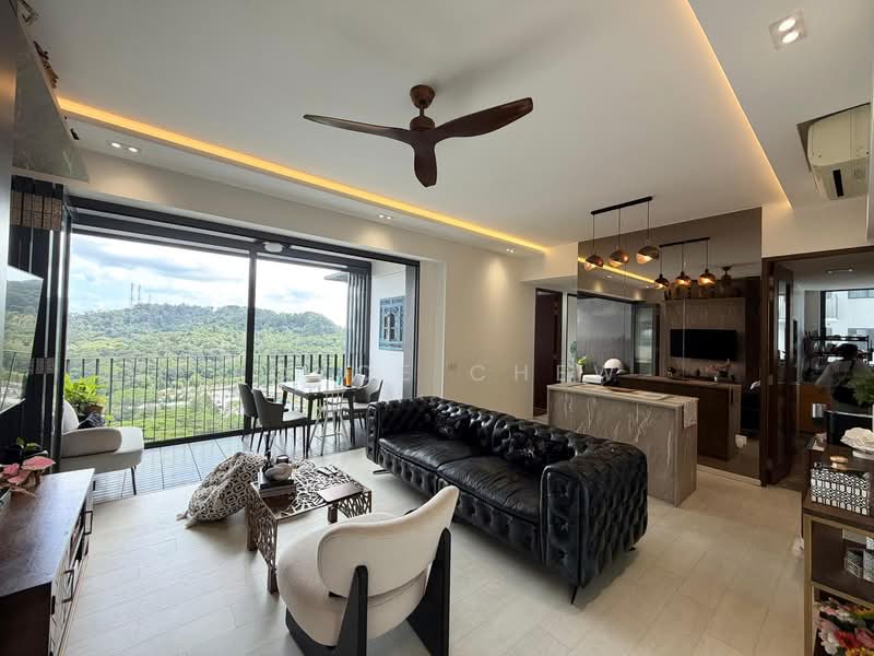 Foresque Residences, 107 Petir Road, 3 Bedrooms, 1,130 sqft, Condominium For Sale, by Joyce Chew, 500136137 - Living Room - PropertyGuru.com.sg