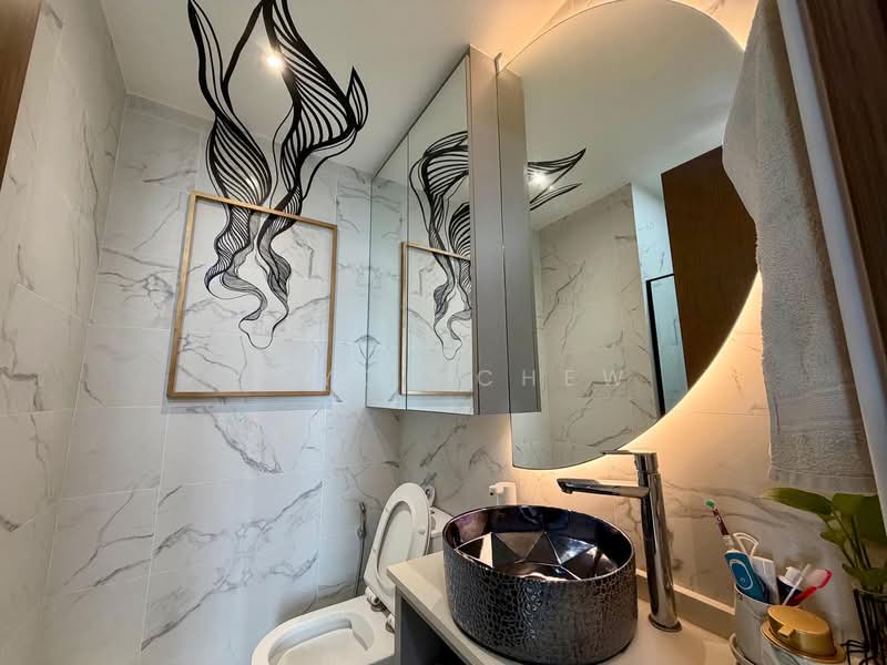 Foresque Residences, 107 Petir Road, 3 Bedrooms, 1,130 sqft, Condominium For Sale, by Joyce Chew, 500136137 - Bathroom - PropertyGuru.com.sg