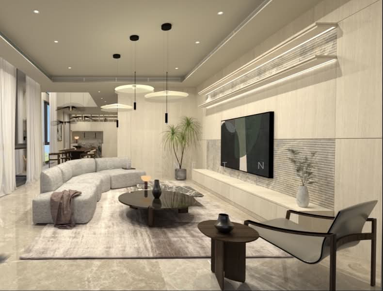 Braddell Heights Estate, Clifton Vale, Sommerville Road, Wolskel Road, Matlock Rise, 6 Bedrooms, 7,500 sqft, Semi-Detached House For Sale, by Celine Tan, 500136176 - Living Room - PropertyGuru.com.sg