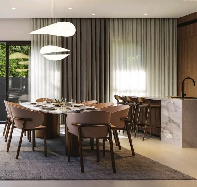 Fully Renovated Brand-New D15 Semi-Detached House@Indigo, , 5 Bedrooms, 6,178 sqft, Detached House For Sale, by Alvin Kwan, 500136233 - Dining Room - PropertyGuru.com.sg