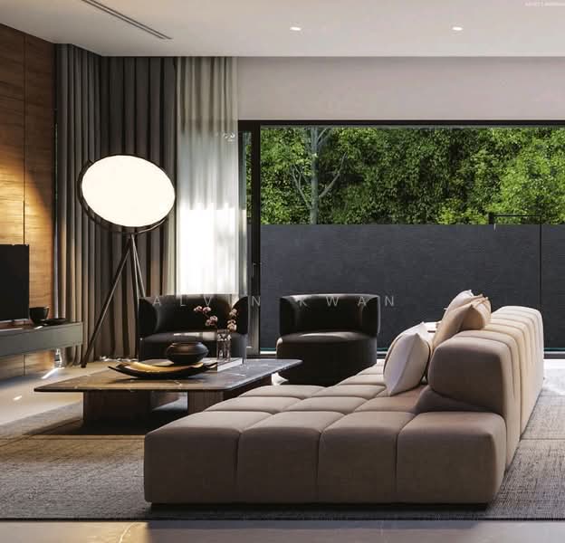 Fully Renovated Brand-New D15 Semi-Detached House@Indigo, , 5 Bedrooms, 6,178 sqft, Detached House For Sale, by Alvin Kwan, 500136233 - Living Room - PropertyGuru.com.sg