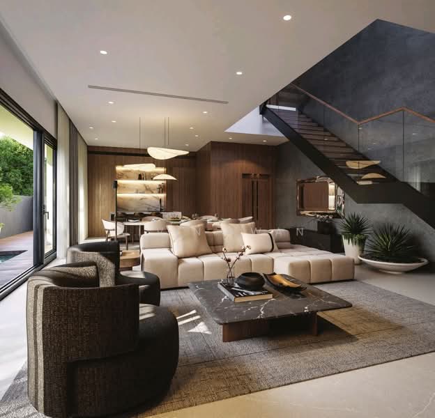 Fully Renovated Brand-New D15 Semi-Detached House@Indigo, , 5 Bedrooms, 6,178 sqft, Detached House For Sale, by Alvin Kwan, 500136233 - Living Room - PropertyGuru.com.sg