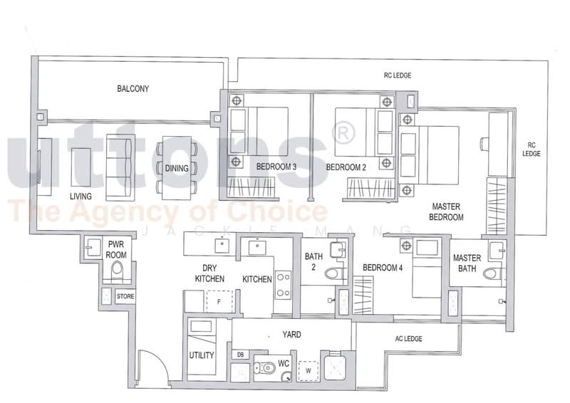 The Topiary, 11 Fernvale Lane, 4 Bedrooms, 1,335 sqft, Executive Condominium For Rent, by Jackie Mang, 500136314 - PropertyGuru.com.sg