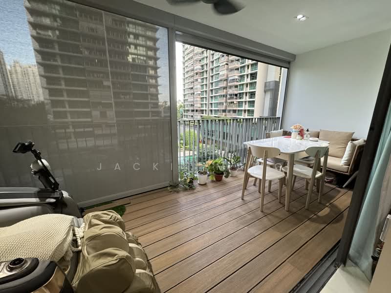 The Topiary, 11 Fernvale Lane, 4 Bedrooms, 1,335 sqft, Executive Condominium For Rent, by Jackie Mang, 500136314 - Balcony - PropertyGuru.com.sg