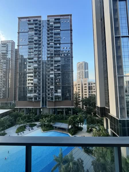 Parc Clematis, 8C Jalan Lempeng, 2 Bedrooms, 689 sqft, Condominium For Sale, by Joshua Tan, 500136323 - Actual view from unit - PropertyGuru.com.sg