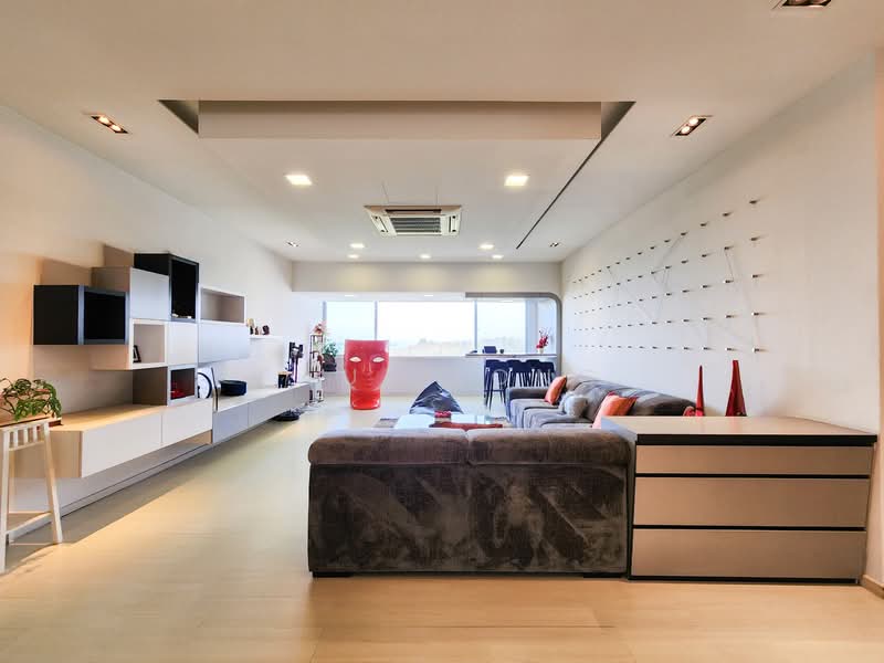 Peach Garden, 6 Peach Garden, 4 Bedrooms, 2,766 sqft, Apartment For Sale, by Paul Long, 500136329 - Living Room - PropertyGuru.com.sg