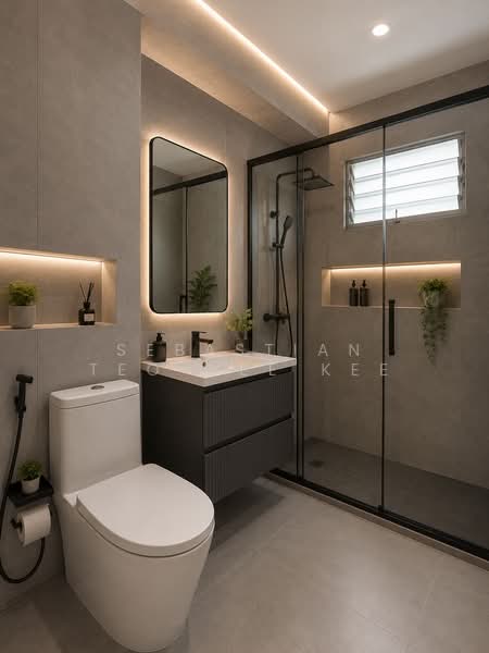 208 Pasir Ris Street 21, 208 Pasir Ris Street 21, 4 Bedrooms, 1,593 sqft, HDB Flat For Sale, by Sebastian Teo Wee Kee, 500136341 - Bathroom - PropertyGuru.com.sg
