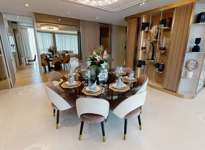 Cliveden at Grange, 100 Grange Road, 4 Bedrooms, 2,842 sqft, Condominium For Sale, by Alex Poh, 500136358 - Dining Room - PropertyGuru.com.sg