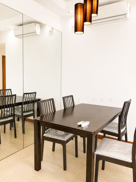Rafflesia Condo, 33 Bishan Street 21, 2 Bedrooms, 915 sqft, Condominium For Rent, by Michelle Tan, 500136385 - Dining Room - PropertyGuru.com.sg