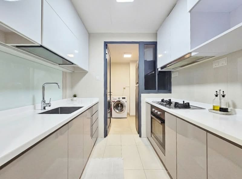 Wandervale, 353 Choa Chu Kang Avenue 3, 3 Bedrooms, 1,078 sqft, Executive Condominium For Sale, by Chris Pang, 500136439 - Kitchen - PropertyGuru.com.sg