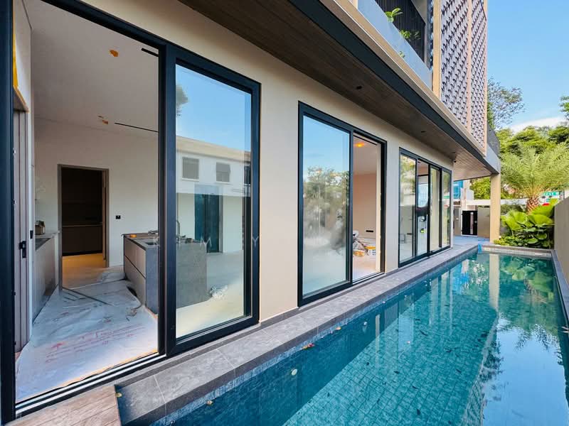 Brand New with Lift & Pool, Modern design with quality Interior & exteror, walk to Tan Kah Kee MRT – call 8130 3636 to view now!, 6 Bedrooms, 3,130 sqft, Semi-Detached House For Sale, by Kim Yan 金燕, 500136457 - PropertyGuru.com.sg