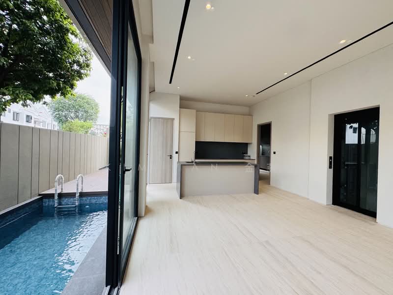 Brand New with Lift & Pool, Modern design with quality Interior & exteror, walk to Tan Kah Kee MRT – call 8130 3636 to view now!, 6 Bedrooms, 6,700 sqft, Semi-Detached House For Sale, by Kim Yan 金燕, 500136457 - Kitchen - PropertyGuru.com.sg