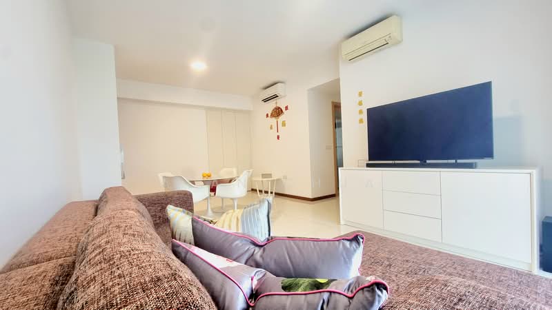 8 @ Woodleigh, 2 Woodleigh Close, 3 Bedrooms, 1,076 sqft, Condominium For Rent, by Alan Chua, 500136482 - Living Room - PropertyGuru.com.sg
